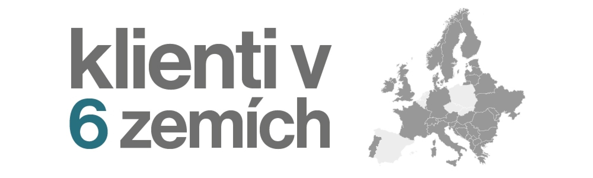 klienti v 6 zemích
