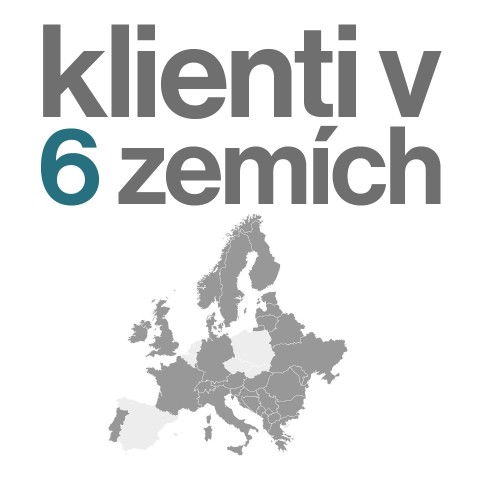 klienti v 6 zemích